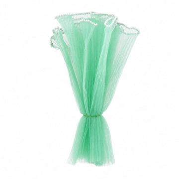 Crafteria C Green Wrinkled / Lace Material Bouquet Paper