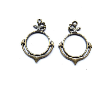 Crafteria ANTIQUE ANCHOR BEZELS
