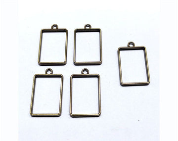 Crafteria ANTIQUE RECTANGLE BEZELS