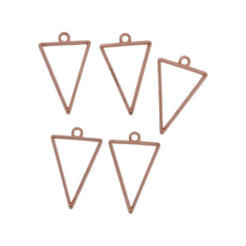Crafteria Rose Gold 5 In 1 Inverted Triangle Bezels Set