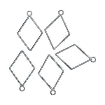 Crafteria Silver 5 In 1 Diamond Bezels Set
