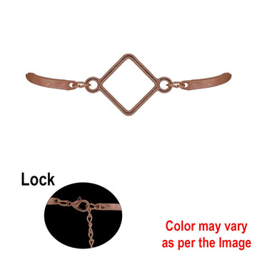 Crafteria Rose Gold 1Pc Diamond Bracelet Bezels