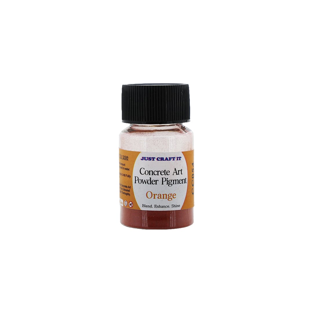 Crafteria Orange Concrete Art Powder Pigments (10Gram)