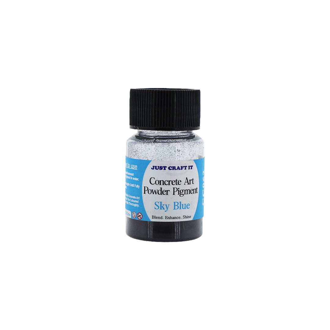 Crafteria Sky Blue Concrete Art Powder Pigments (10Gram)