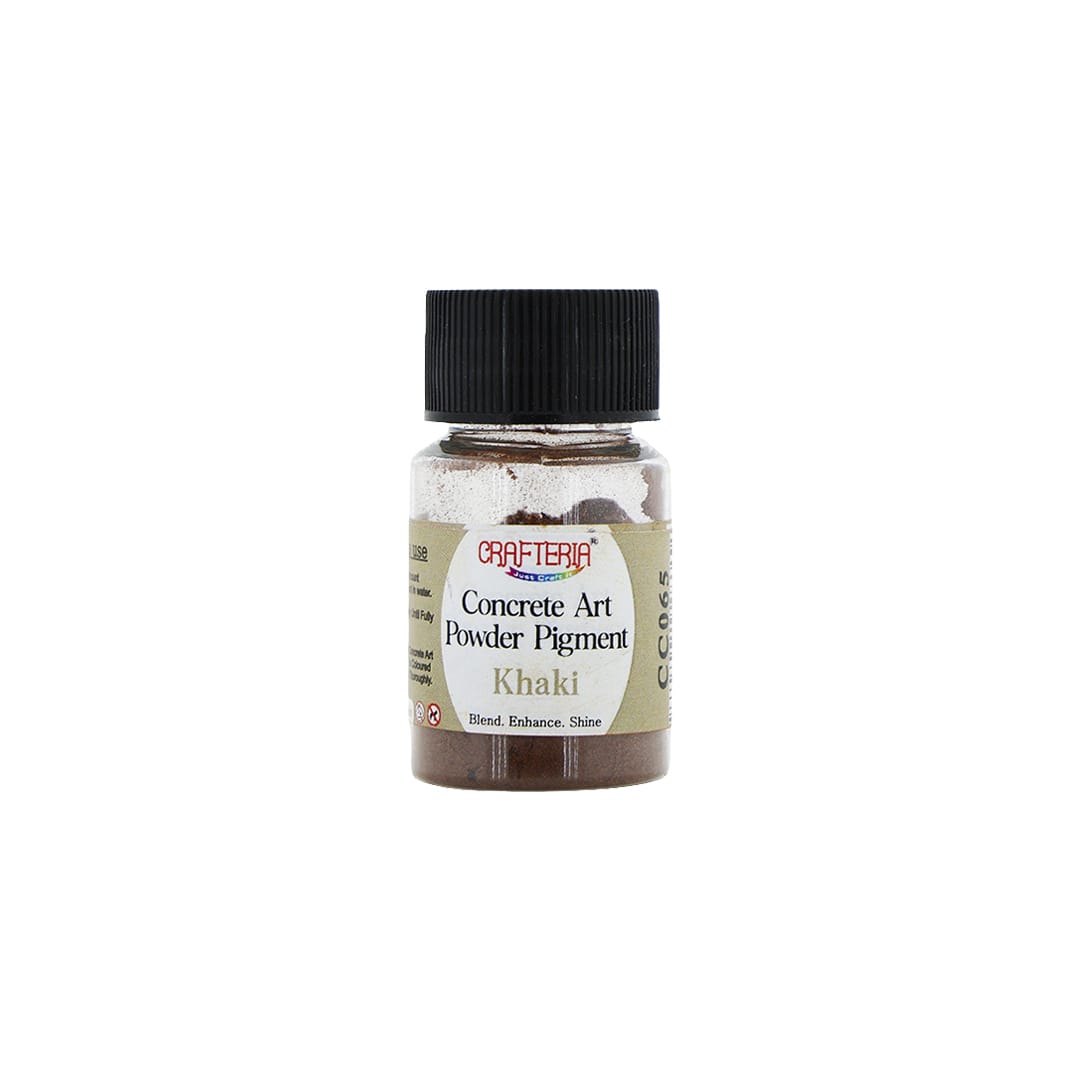 Crafteria Khaki Concrete Art Powder Pigments (10Gram)