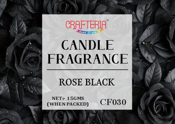 Crafteria Candle Fragrance Rose Black Candle Fragrance