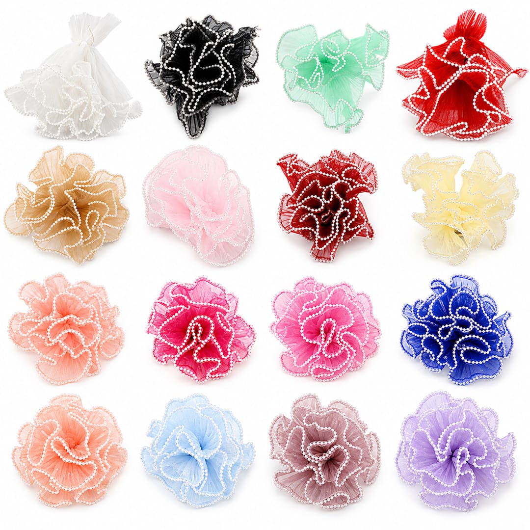 Crafteria Wrinkled / Lace Material Bouquet Paper