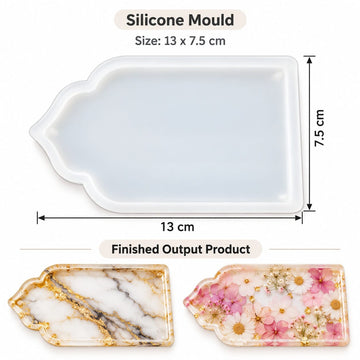Decorative Toran Hanging Silicone Mould for Resin Art & DIY Crafts – 13 × 7.5 cm