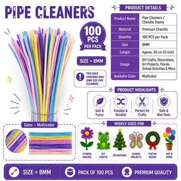 Premium Pipe Cleaners (7-8MM Approx.)