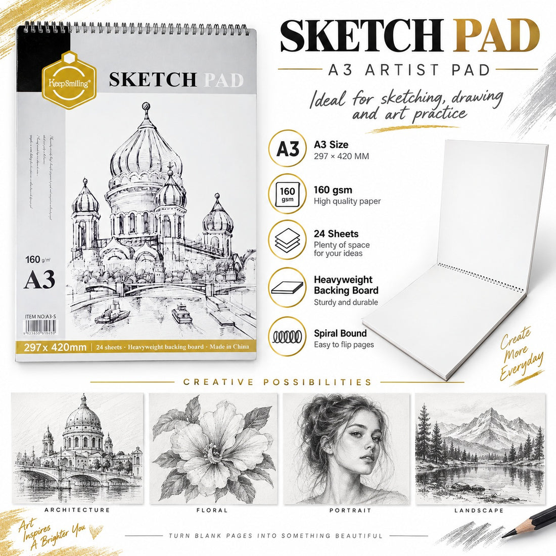 My Store PAINTING ACC A3 SKETCH PAD