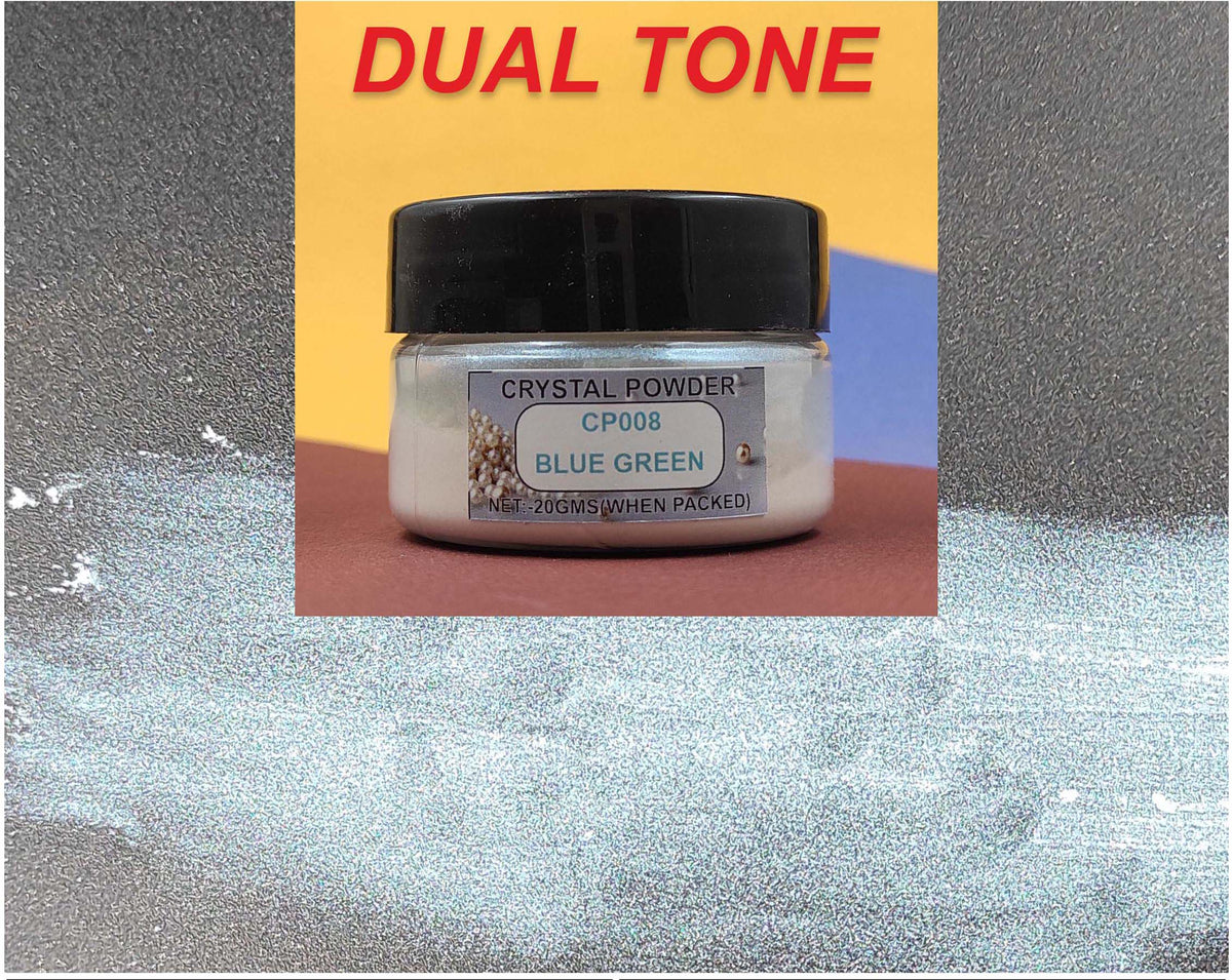 My Store RESIN CRYSTAL POWDER BLUE GREEN CRYSTAL POWDER