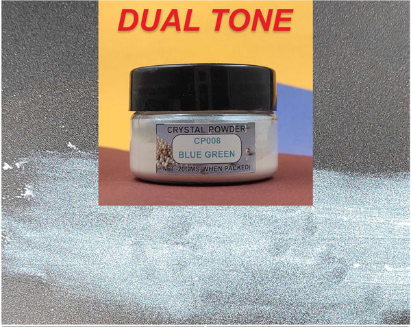 My Store RESIN CRYSTAL POWDER BLUE GREEN CRYSTAL POWDER