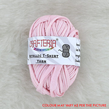 Crafteria Baby Pink Chameleon T-Shirt Yarn