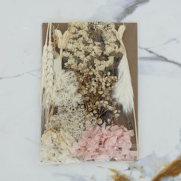 Dried Mixed Flower Pink Theme D16