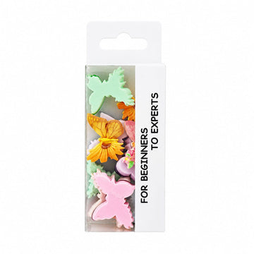Rainbow India MINIATURE Butterfly Flats Miniatures Mix Design