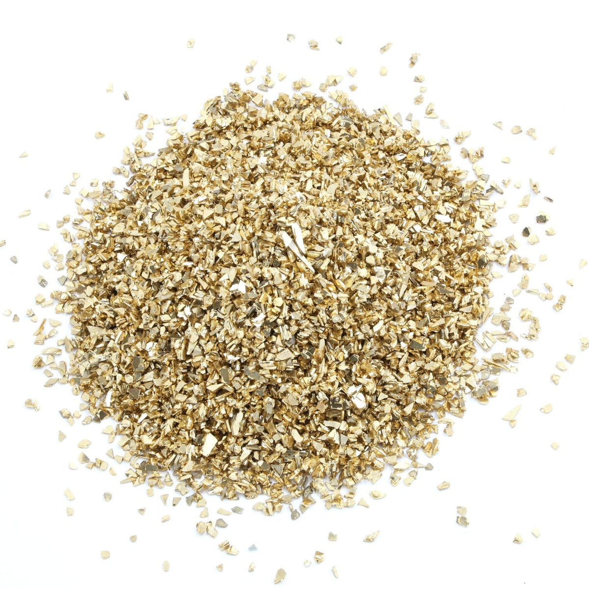 My Store Gold Small Metallic Glass Chips
