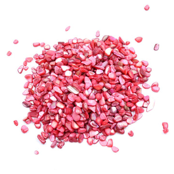 Crafteria Red Shell Stone Granules (500gms)