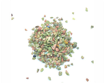 Crafteria Green Natural Stone Granules (500gms)