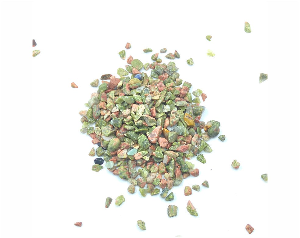 Crafteria Green Natural Stone Granules (500gms)