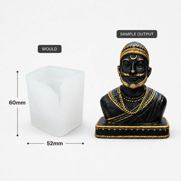 Crafteria Chhatrapati Shivaji Masharaj Silicon Mould