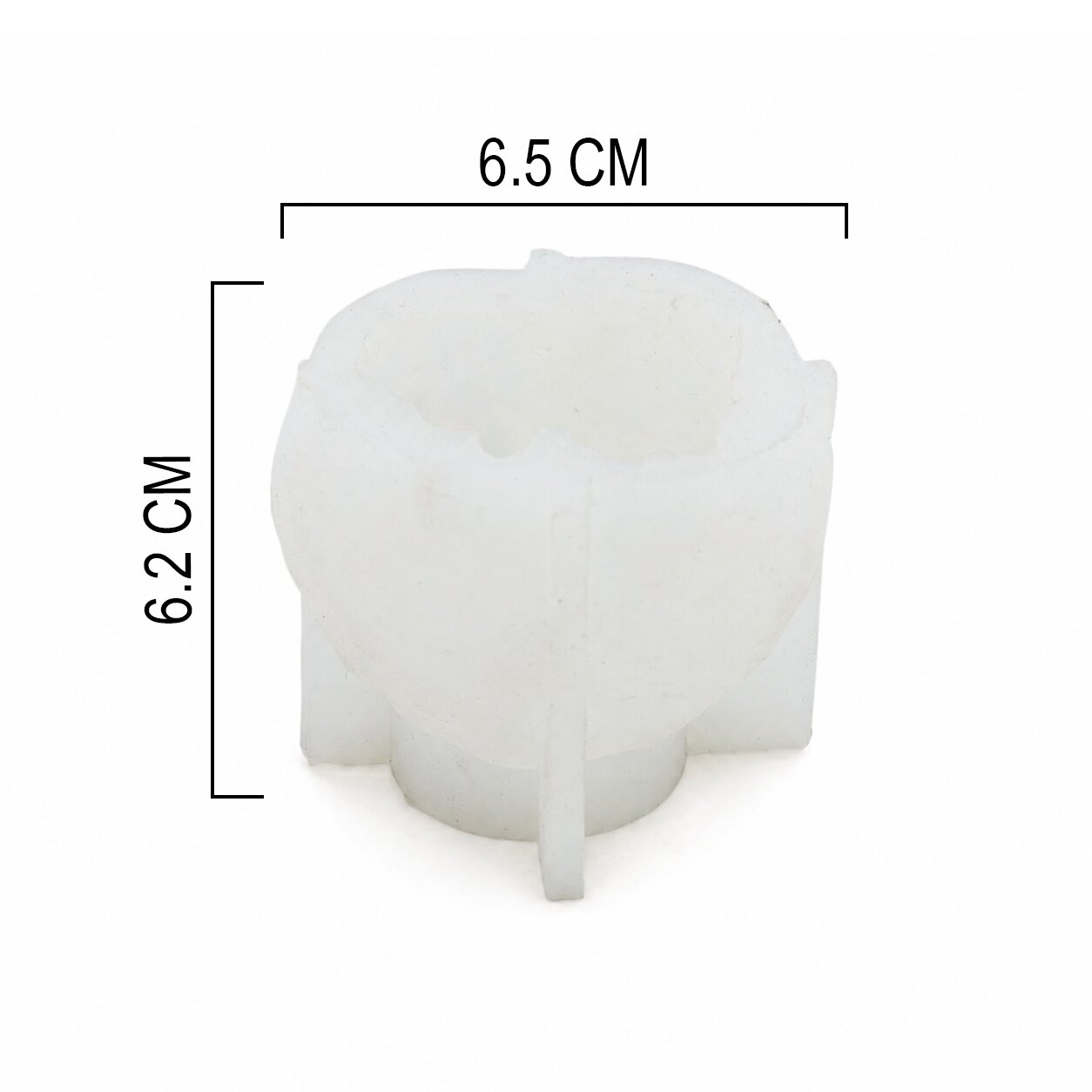 Custard Apple Fruit Candle, Wax, Soap Silicon Mould