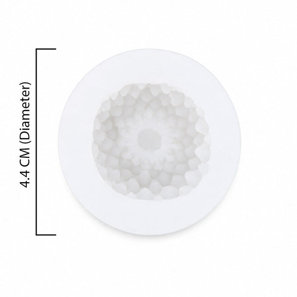 Crafteria Chrysanthemum Flower Silicone Candle Mould - 3D Dahlia Shape Mould