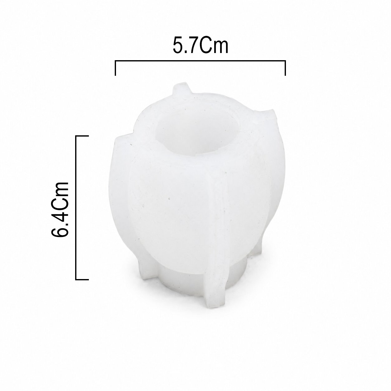 3D Whole Kiwi Fruit Silicone Mould – 5.7 × 6.4 cm