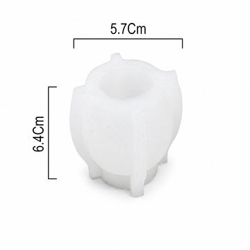 3D Whole Kiwi Fruit Silicone Mould – 5.7 × 6.4 cm