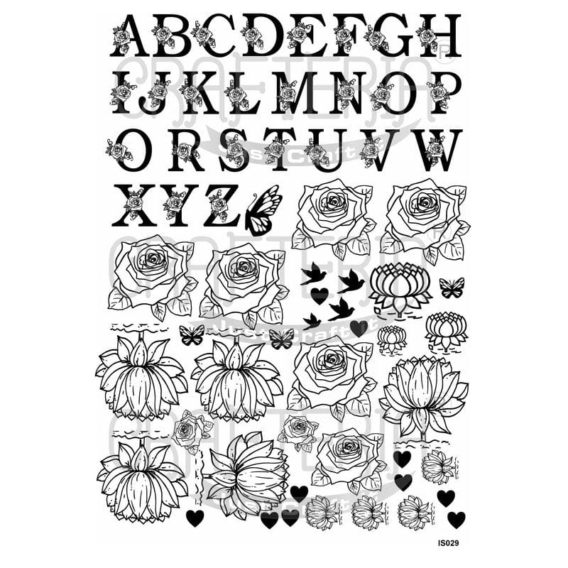 Crafteria Insert Sheet (Transparent Sheet) IS029