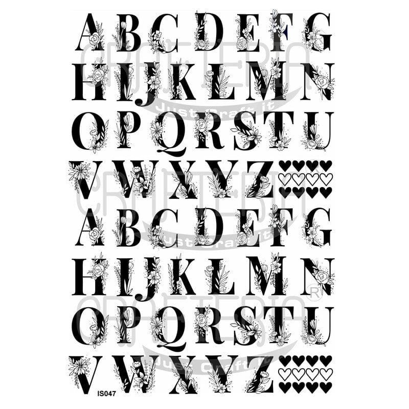 Crafteria Insert Sheet (Transparent Sheet) IS047