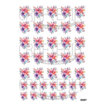 Crafteria Flower Insert Sheet (Transparent Sheet) IS097