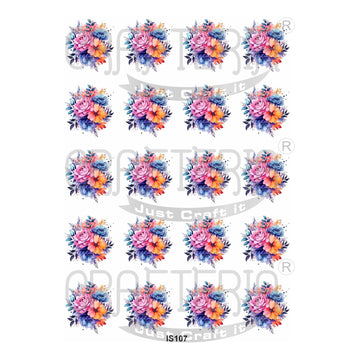 Crafteria Flower Insert Sheet (Transparent Sheet) IS107