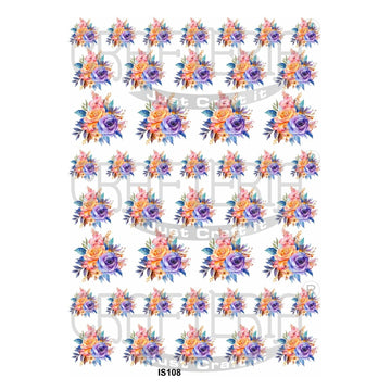 Crafteria Flower Insert Sheet (Transparent Sheet) IS108