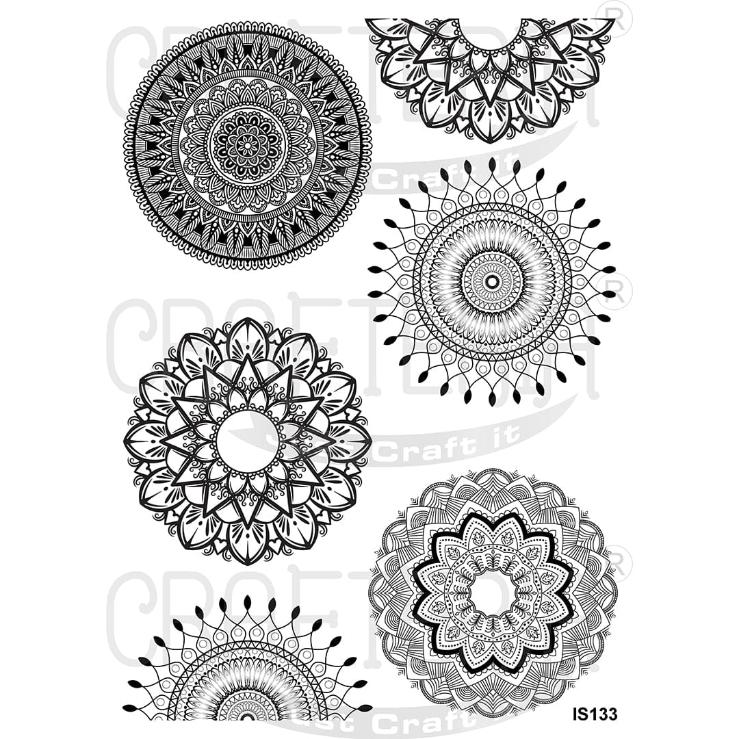 Crafteria Mandala Designs Insert Sheet (Transparent Sheet) IS133