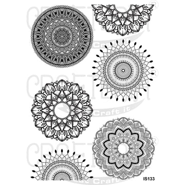 Crafteria Mandala Designs Insert Sheet (Transparent Sheet) IS133