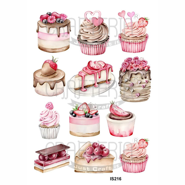 Crafteria Sweet Designs Insert Sheet (Transparent Sheet) IS216
