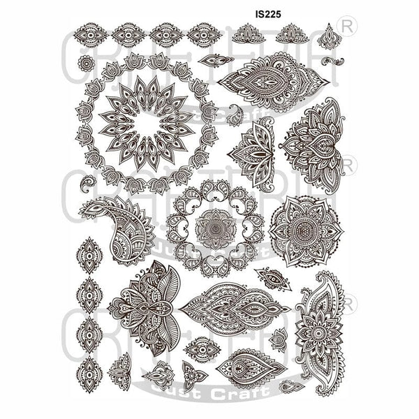 Crafteria Mandala Designs Insert Sheet (Transparent Sheet) IS225