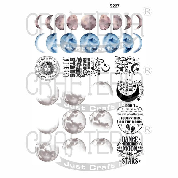 Crafteria Moon Designs Insert Sheet (Transparent Sheet) IS227