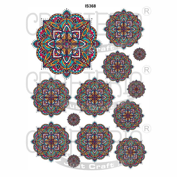 Crafteria Mandala Designs Insert Sheet (Transparent Sheet) IS368