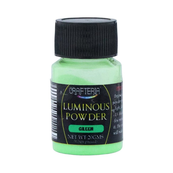 Crafteria Green Luminous Powder