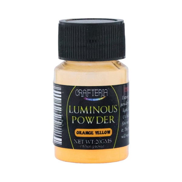 Crafteria Orange Yellow Luminous Powder