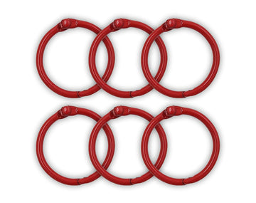 Crafteria 30MM / RED BOOK BINDING RING