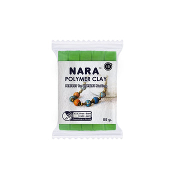 Crafteria Light Green NARA Polymer Clay 55g