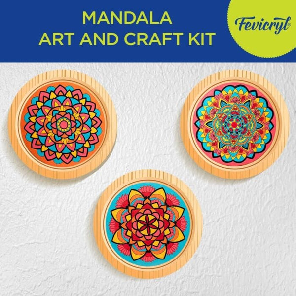 Crafteria Pidilite Fevicryl Mandala Art Kit