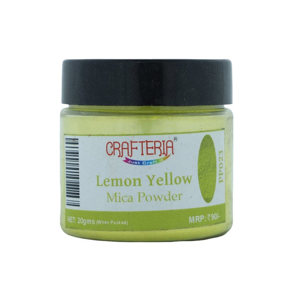 My Store PEARL POWDER Lemon Yellow Pearl Mica Powder 20 Gram