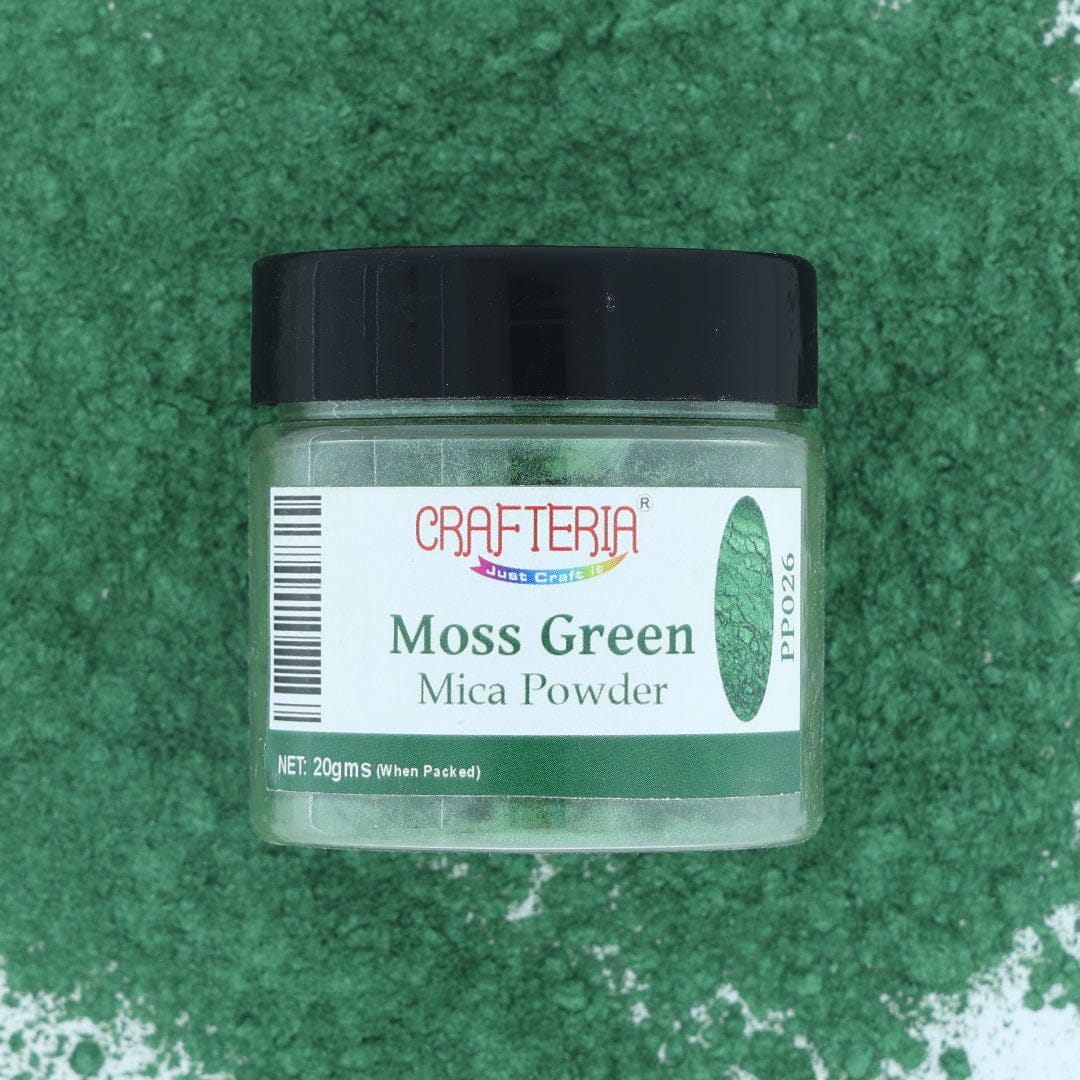My Store PEARL POWDER Moss Green Pearl Mica Powder 20 Gram