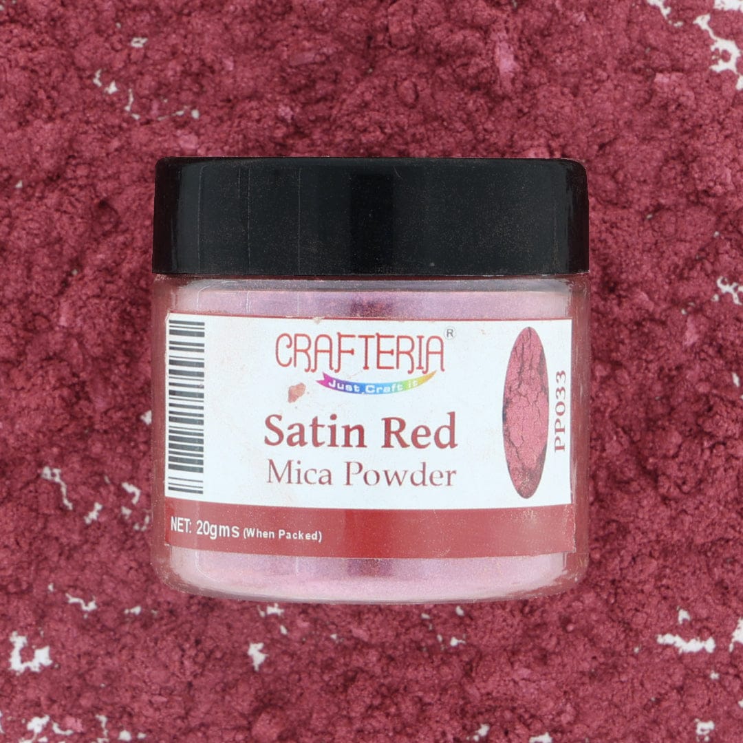 My Store PEARL POWDER Satin Red Pearl Mica Powder 20 Gram