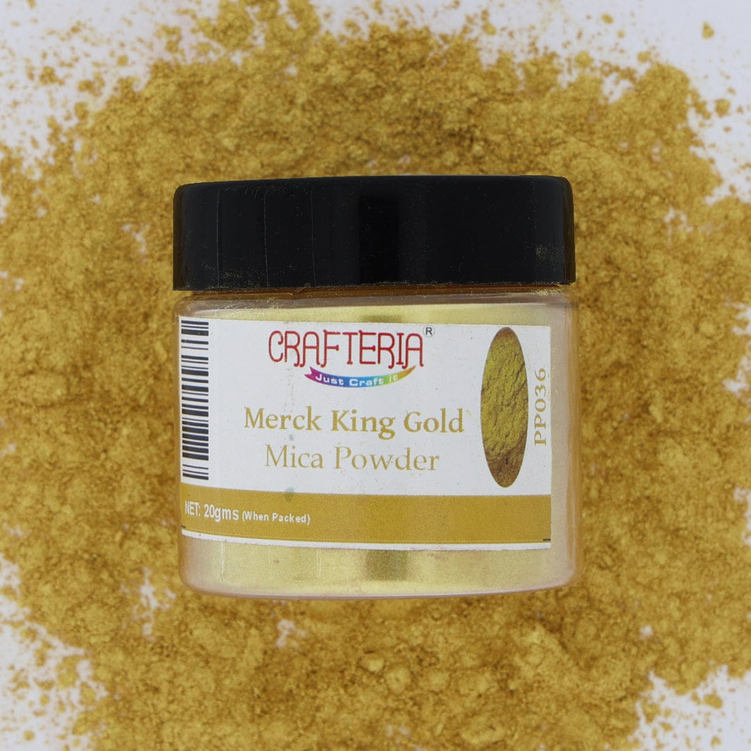 My Store PEARL POWDER Merck King Gold Pearl Mica Powder 20 Gram