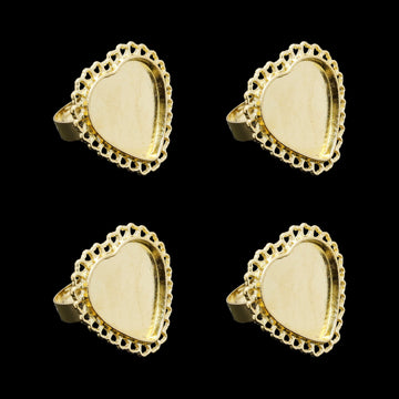 My Store RING BEZELS Gold Ring Bezels