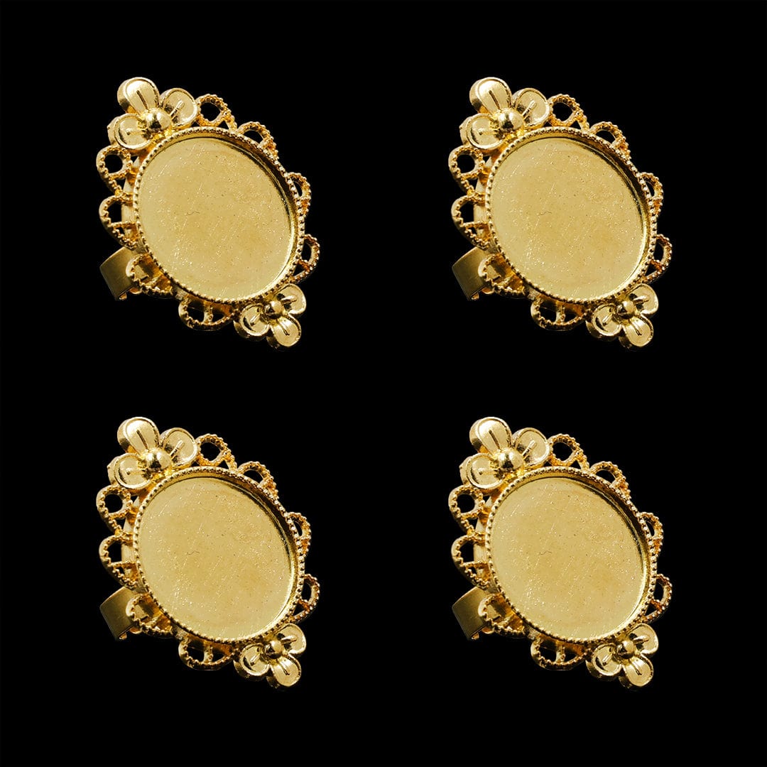 My Store RING BEZELS Gold Ring Bezels
